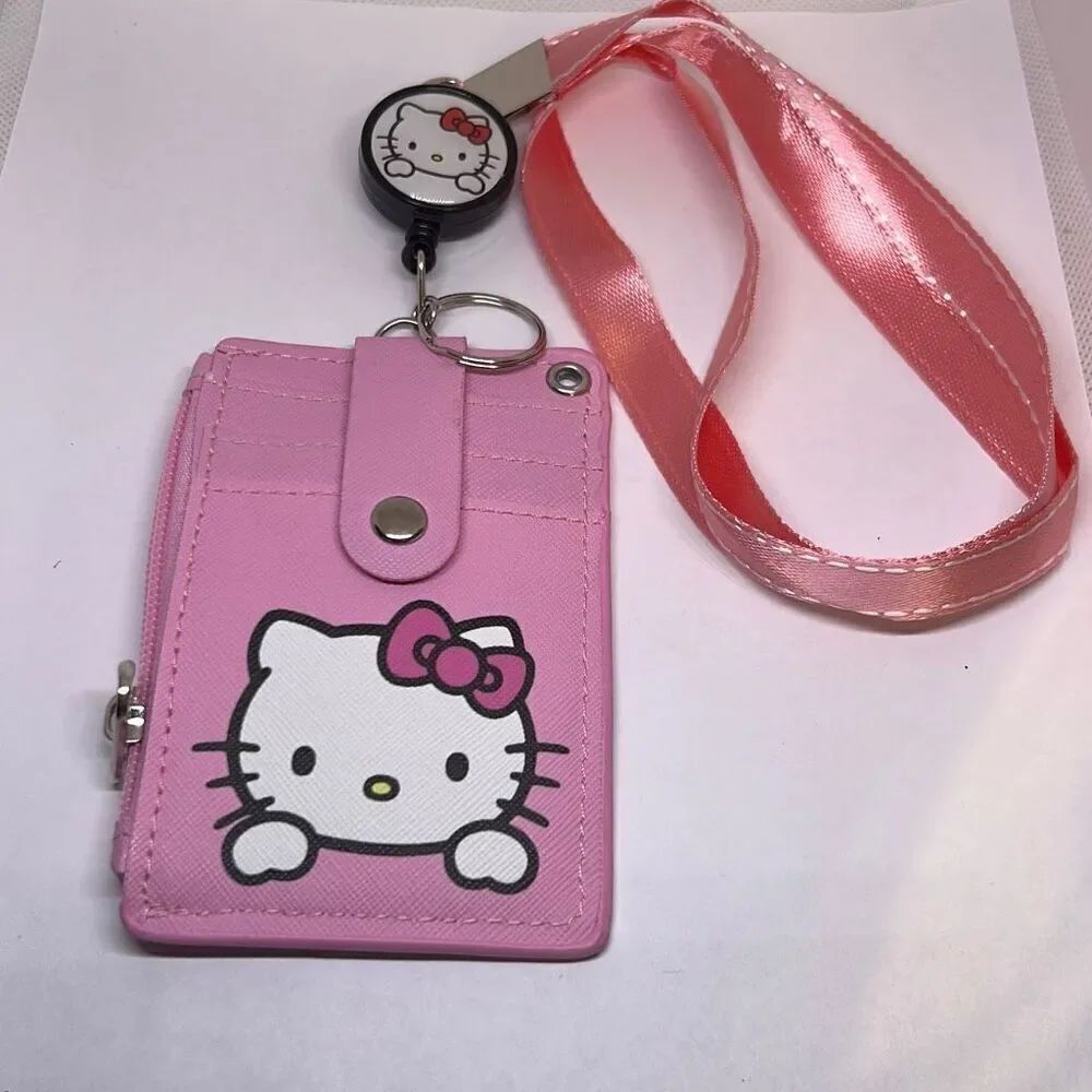 Hello Kitty New Work Name Tag Card Holder